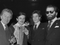 Andy Warhol 61  Jacques de Bascher - Thadée Klossowski - Karl Lagerfeld